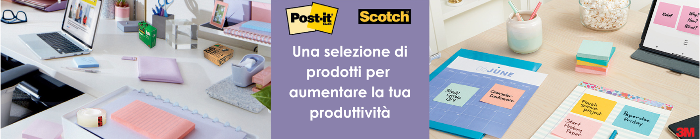 Scopri l'assortimento di prodotti Post-it
